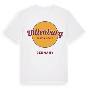 Dillenburg cirkel t-shirt – ekologisk bomull t-shirt från Pinshirt