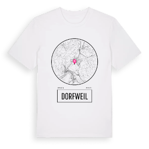 Dorfweil t-shirt – ekologisk bomull t-shirt från Pinshirt