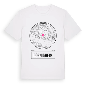 Dörnigheim t-shirt – ekologisk bomull t-shirt från Pinshirt