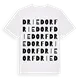 Driedorf ordlek t-shirt