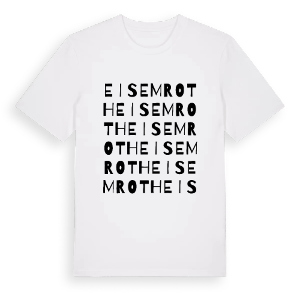 Eisemroth ordlek t-shirt – ekologisk bomull t-shirt från Pinshirt