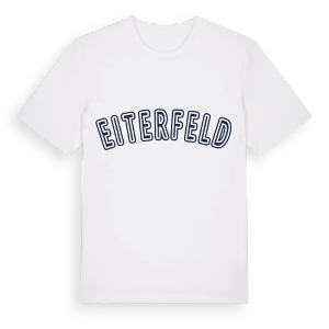 Eiterfeld college t-shirt – ekologisk bomull t-shirt från Pinshirt