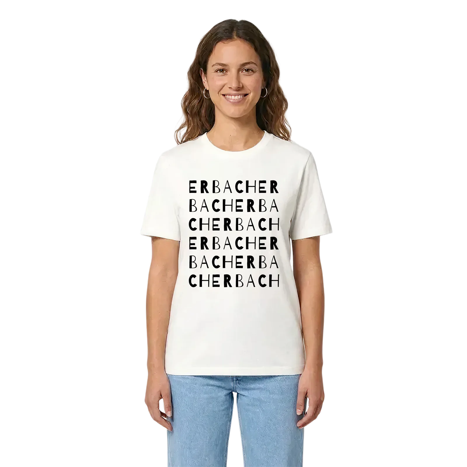 Erbach ordlek t-shirt – White, i miljö