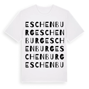 Eschenburg ordlek t-shirt – ekologisk bomull t-shirt från Pinshirt