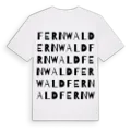 Fernwald ordlek t-shirt