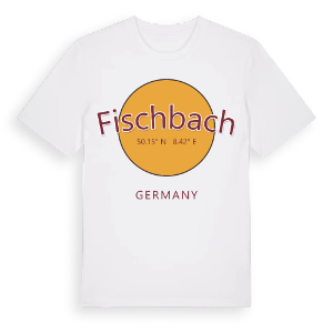 Fischbach cirkel t-shirt – ekologisk bomull t-shirt från Pinshirt