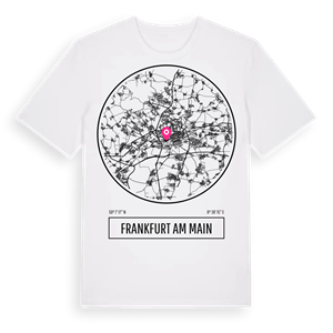 Frankfurt am Main t-shirt – ekologisk bomull t-shirt från Pinshirt