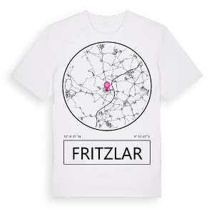 Fritzlar t-shirt – ekologisk bomull t-shirt från Pinshirt