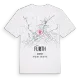 Fürth karta t-shirt