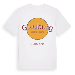 Glauburg cirkel t-shirt – ekologisk bomull t-shirt från Pinshirt