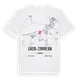 Groß-Zimmern karta t-shirt