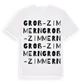 Groß-Zimmern ordlek t-shirt