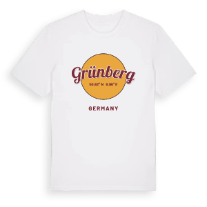 Grünberg cirkel t-shirt – ekologisk bomull t-shirt från Pinshirt