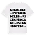 Gundernhausen ordlek t-shirt