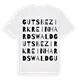 Gutsbezirk Reinhardswald ordlek t-shirt