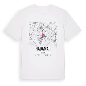 Hadamar karta t-shirt – ekologisk bomull t-shirt från Pinshirt
