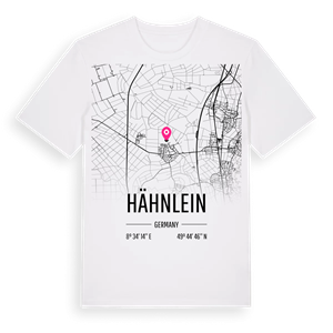 Hähnlein karta t-shirt – ekologisk bomull t-shirt från Pinshirt