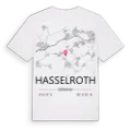 Hasselroth karta t-shirt
