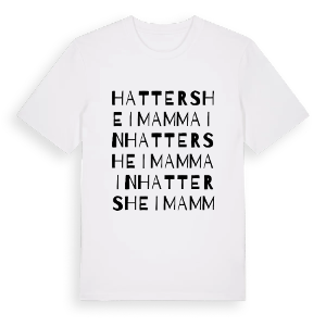 Hattersheim am Main ordlek t-shirt – ekologisk bomull t-shirt från Pinshirt