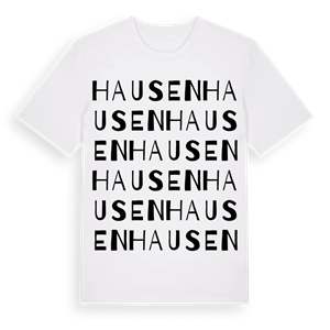 Hausen ordlek t-shirt – ekologisk bomull t-shirt från Pinshirt