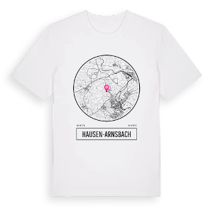Hausen-Arnsbach t-shirt – ekologisk bomull t-shirt från Pinshirt