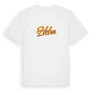 Helsa baseball t-shirt – ekologisk bomull t-shirt från Pinshirt