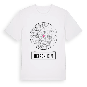 Heppenheim t-shirt – ekologisk bomull t-shirt från Pinshirt