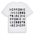 Heppenheim (Bergstraße) ordlek t-shirt