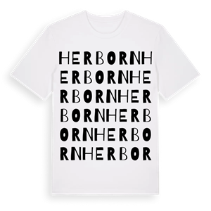 Herborn ordlek t-shirt – ekologisk bomull t-shirt från Pinshirt