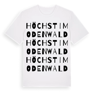 Höchst im Odenwald ordlek t-shirt – ekologisk bomull t-shirt från Pinshirt