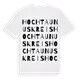 Hochtaunuskreis ordlek t-shirt