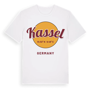 Kassel cirkel t-shirt – ekologisk bomull t-shirt från Pinshirt