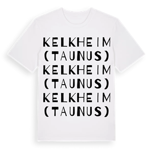 Kelkheim (Taunus) ordlek t-shirt – ekologisk bomull t-shirt från Pinshirt