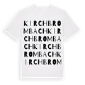Kirchbrombach ordlek t-shirt