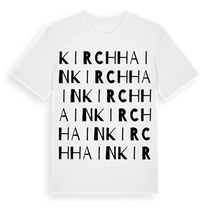 Kirchhain ordlek t-shirt – ekologisk bomull t-shirt från Pinshirt