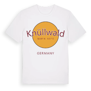 Knüllwald cirkel t-shirt – ekologisk bomull t-shirt från Pinshirt
