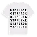 Kreis Bergstraße ordlek t-shirt