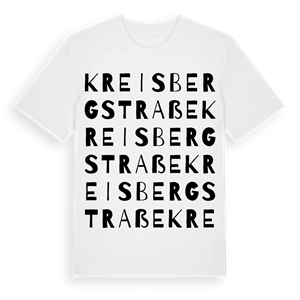 Kreis Bergstraße ordlek t-shirt – ekologisk bomull t-shirt från Pinshirt
