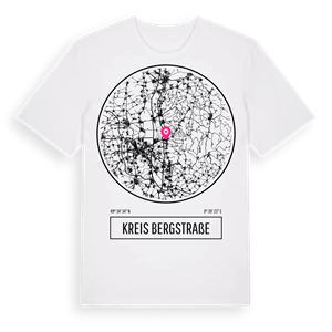 Kreis Bergstraße t-shirt – ekologisk bomull t-shirt från Pinshirt