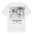 Kreis Groß-Gerau karta t-shirt