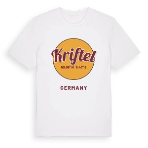Kriftel cirkel t-shirt – ekologisk bomull t-shirt från Pinshirt