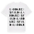 Landkreis Fulda ordlek t-shirt