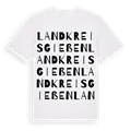Landkreis Gießen ordlek t-shirt