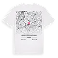Landkreis Hersfeld-Rotenburg karta t-shirt