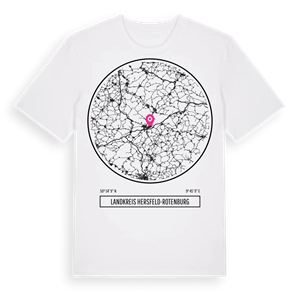 Landkreis Hersfeld-Rotenburg t-shirt – ekologisk bomull t-shirt från Pinshirt