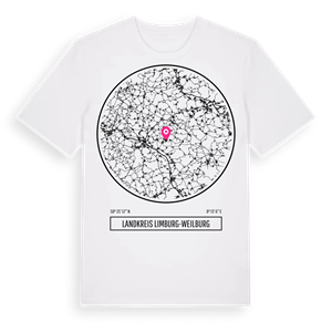 Landkreis Limburg-Weilburg t-shirt – ekologisk bomull t-shirt från Pinshirt