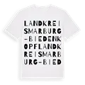 Landkreis Marburg-Biedenkopf ordlek t-shirt