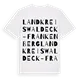 Landkreis Waldeck-Frankenberg ordlek t-shirt