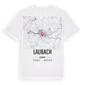 Laubach karta t-shirt