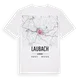 Laubach karta t-shirt